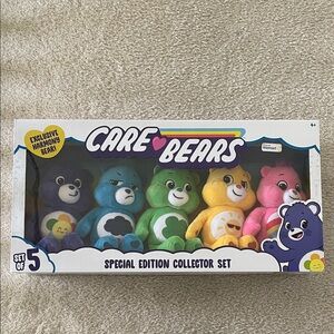 Care Bears Exclusive Collector Set - Blue, Green, Yellow, Pink, Purple